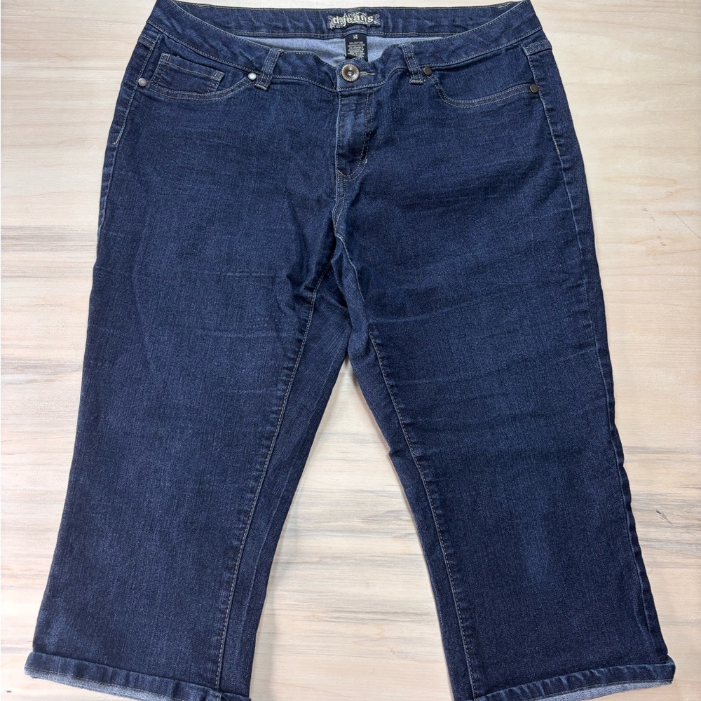 d. jeans Dark Indigo Cropped Women's Jeans